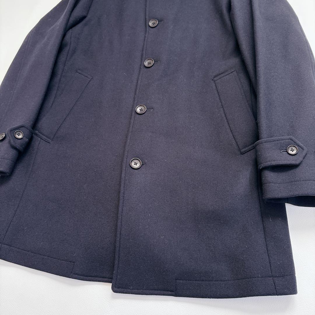 SHIPS スーパー140 ステンカラーコート キルティング サイズXL