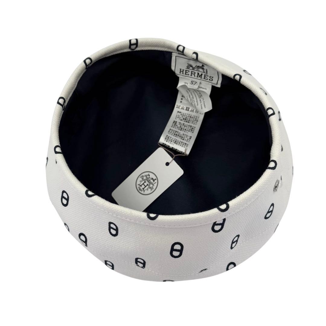 【新品☆現行】エルメス　サントノーレ　シェーヌダンクル　キャップ　ベレー帽