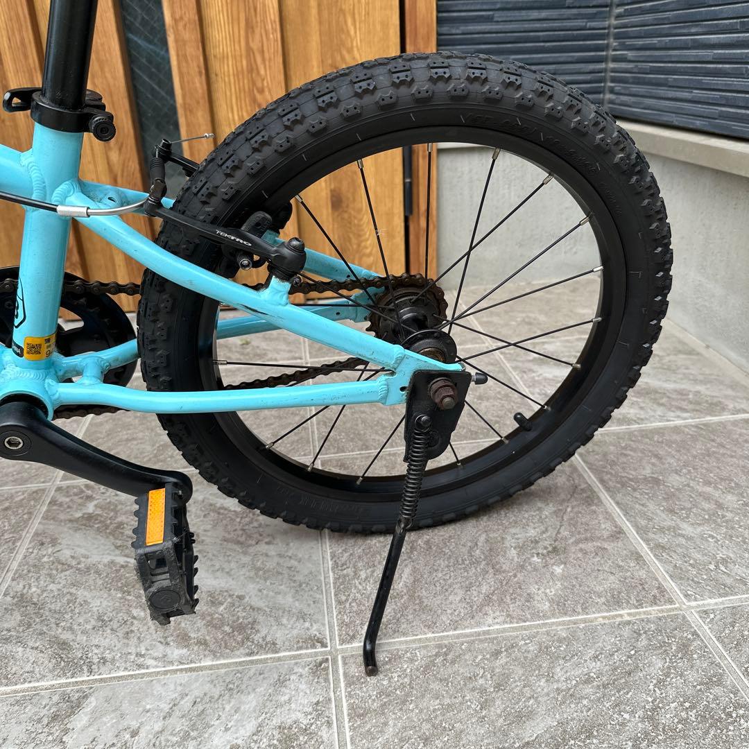 みつき　ヨツバサイクル　18インチ　ラムネブルー　直接手渡し希望