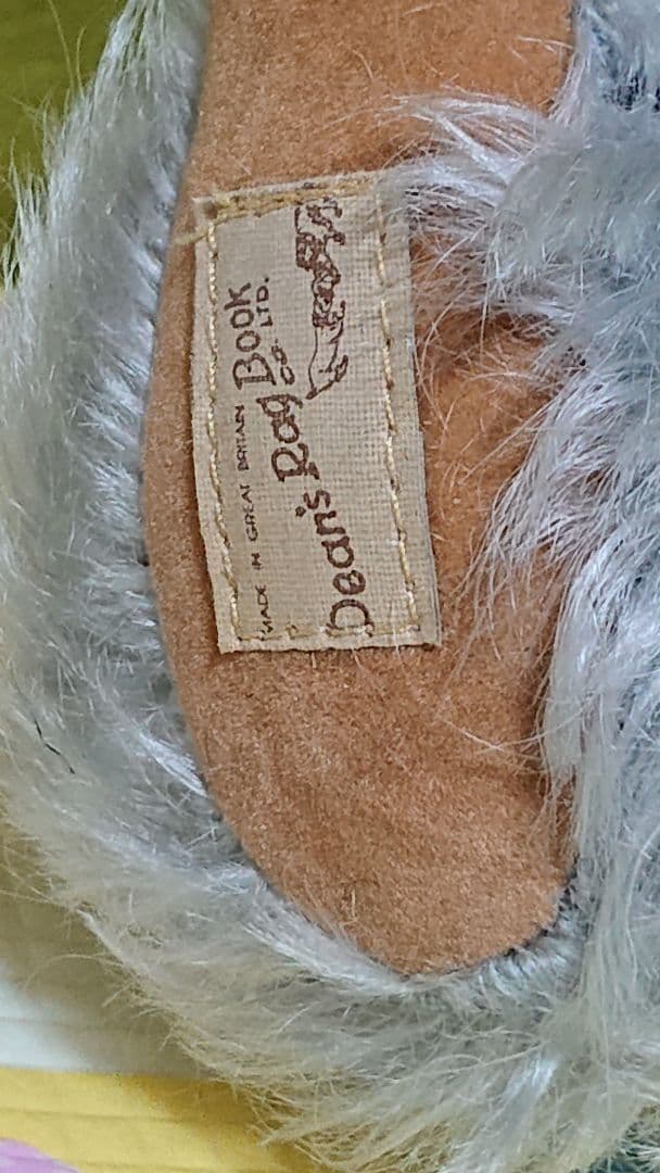 イギリス ディーンズ ラグ ブック 1000体限定 テディベア Old Blue