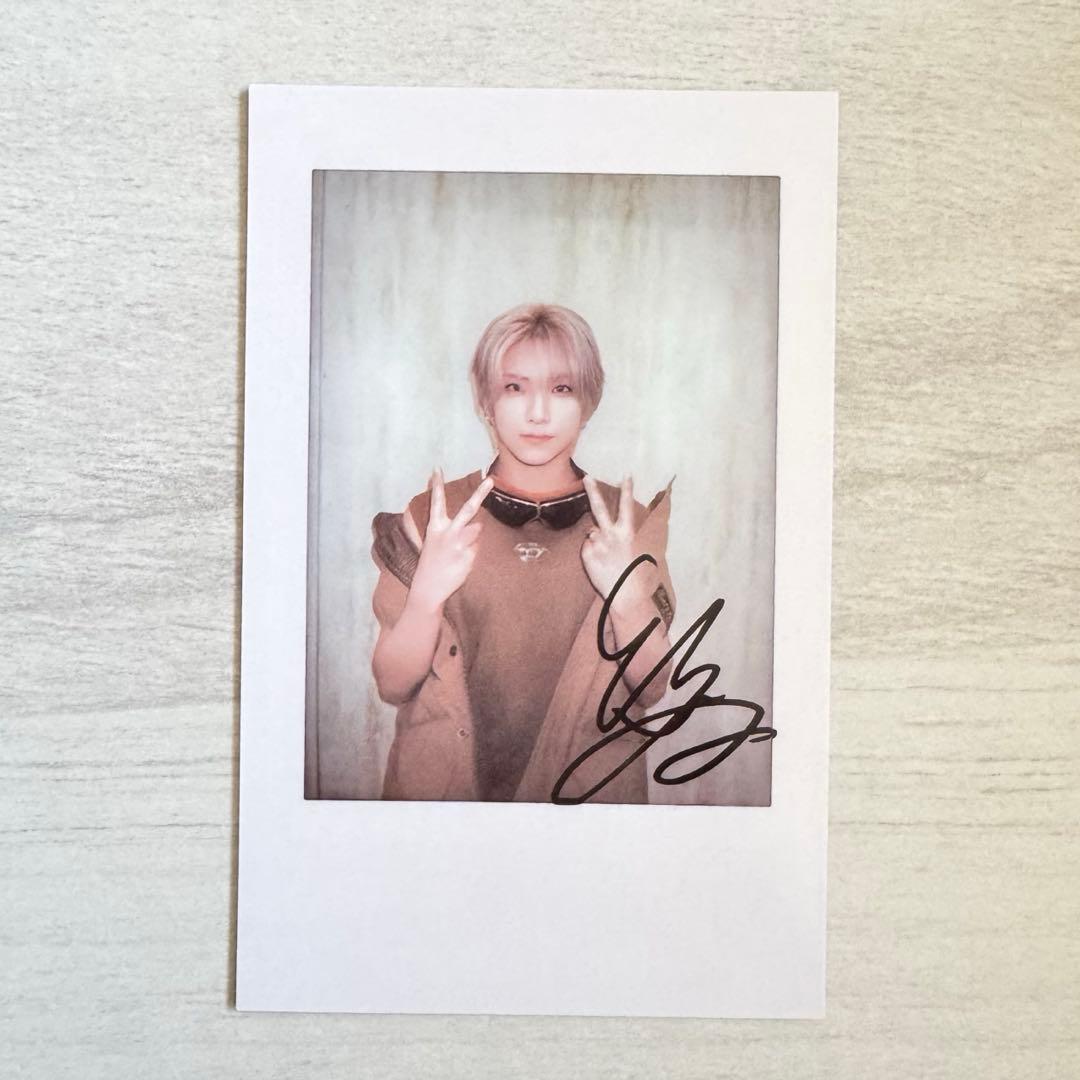 &TEAM Xblush サイン入り チェキ YUMA - メルカリ