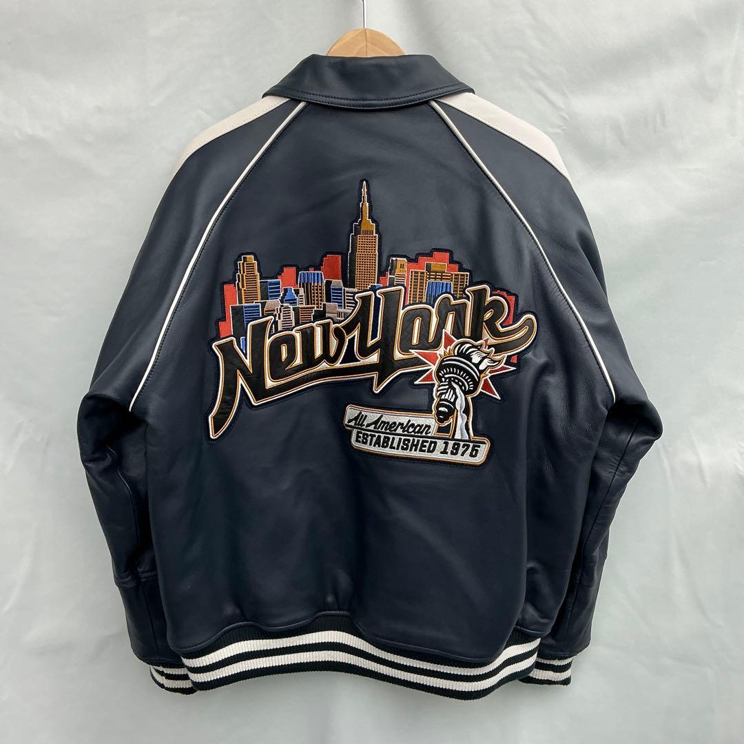 AVIREX アヴィレックス レザー スタジャン