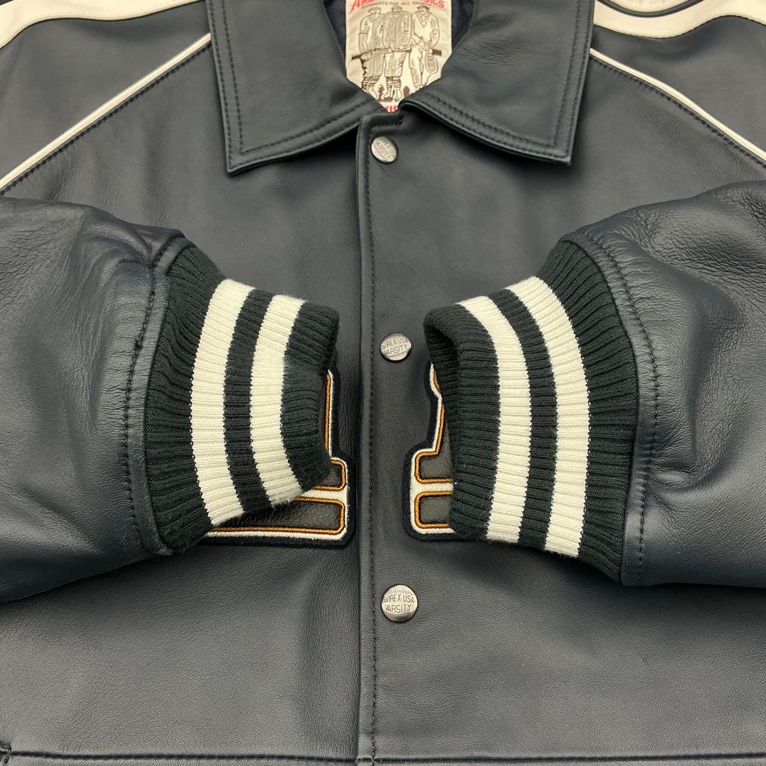 AVIREX アヴィレックス レザー スタジャン