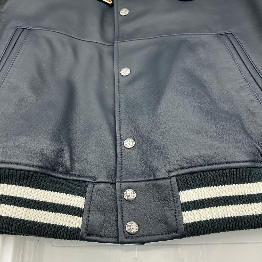 AVIREX アヴィレックス レザー スタジャン