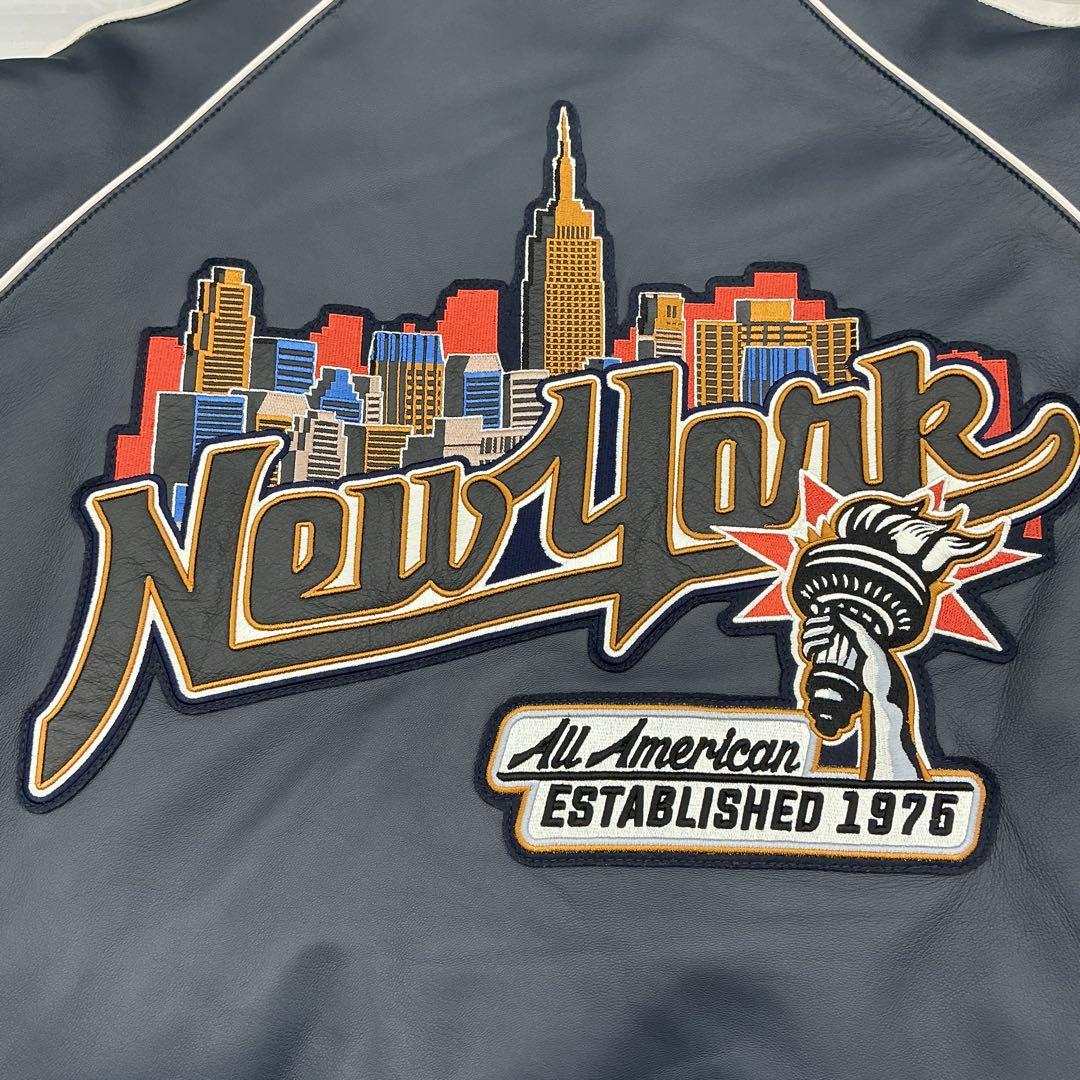 AVIREX アヴィレックス レザー スタジャン