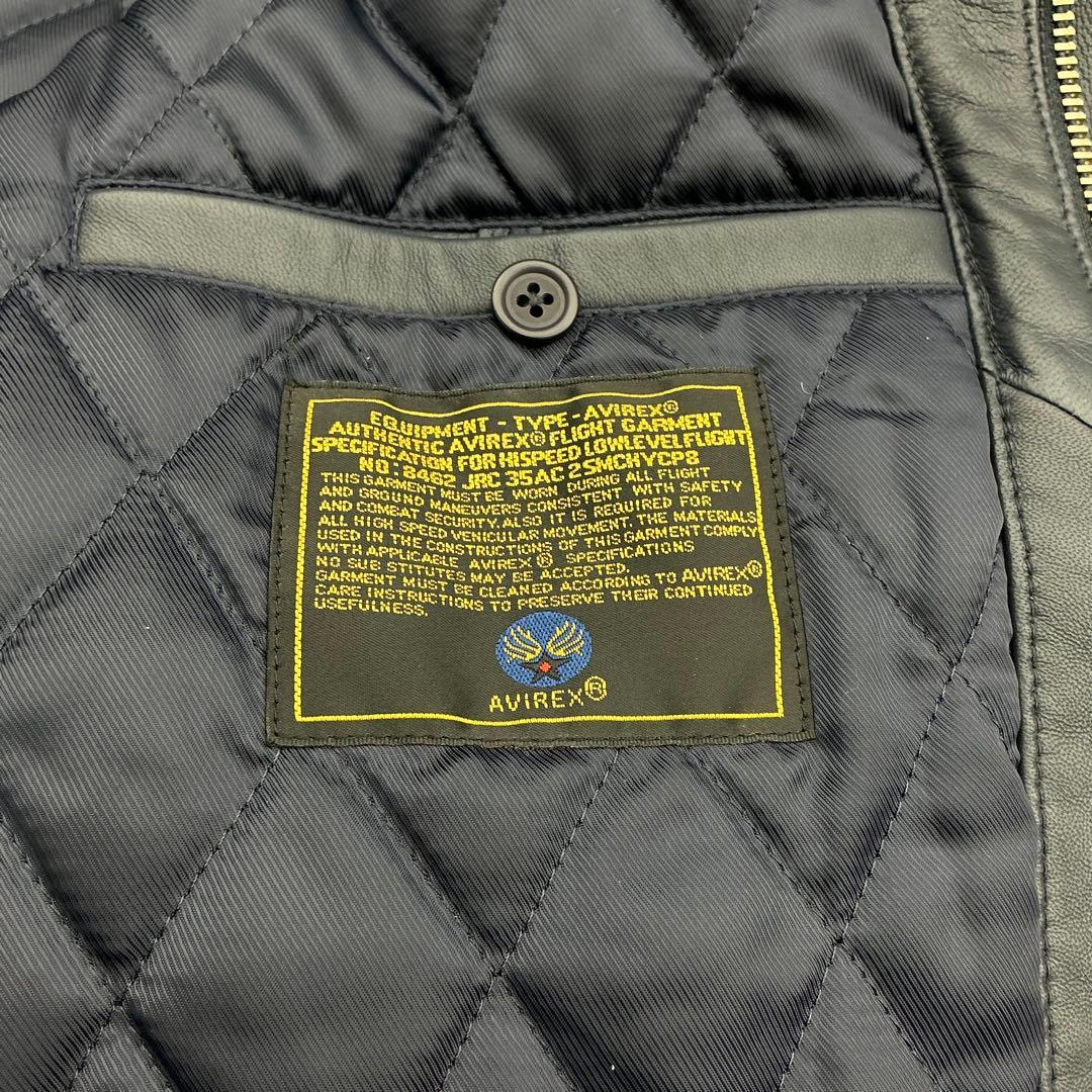 AVIREX アヴィレックス レザー スタジャン
