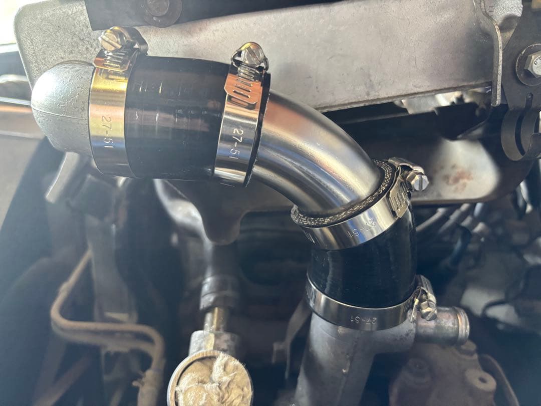 【レアカラーBLACK】ジムニーJA11 ターボパイプ ホース2点set