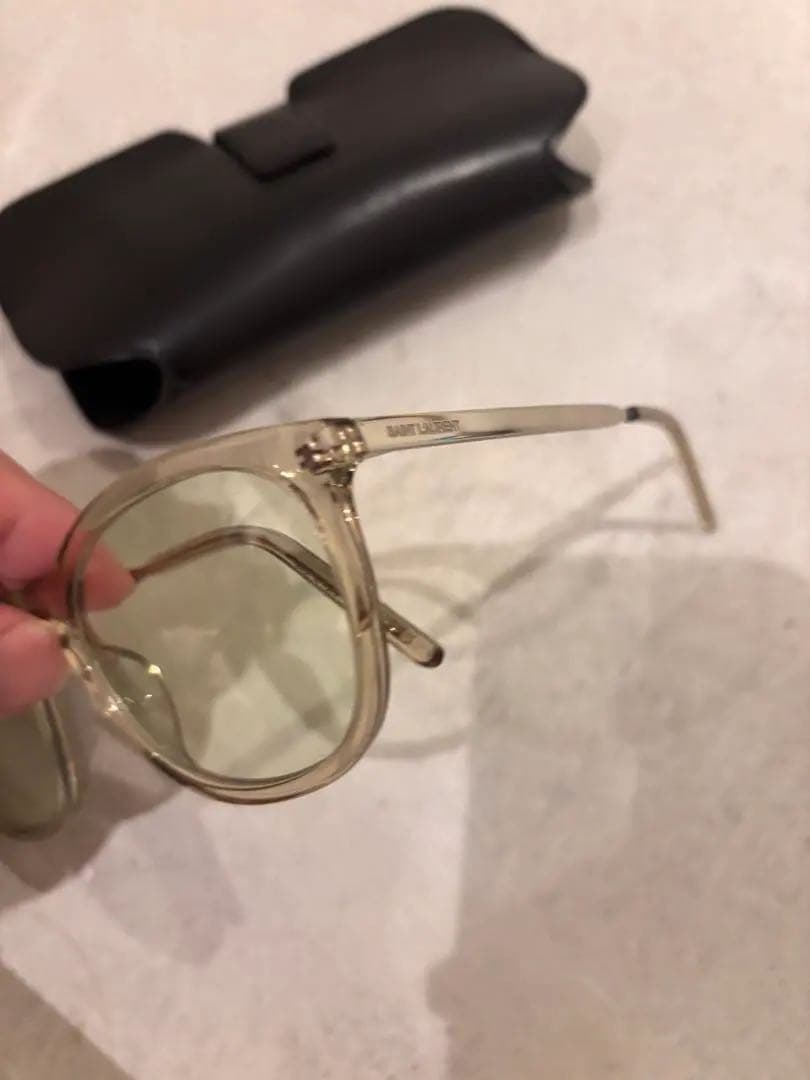 ⭐️早い者勝ち⭐️ SAINT LAURENT クリアサングラス カラーレンズ