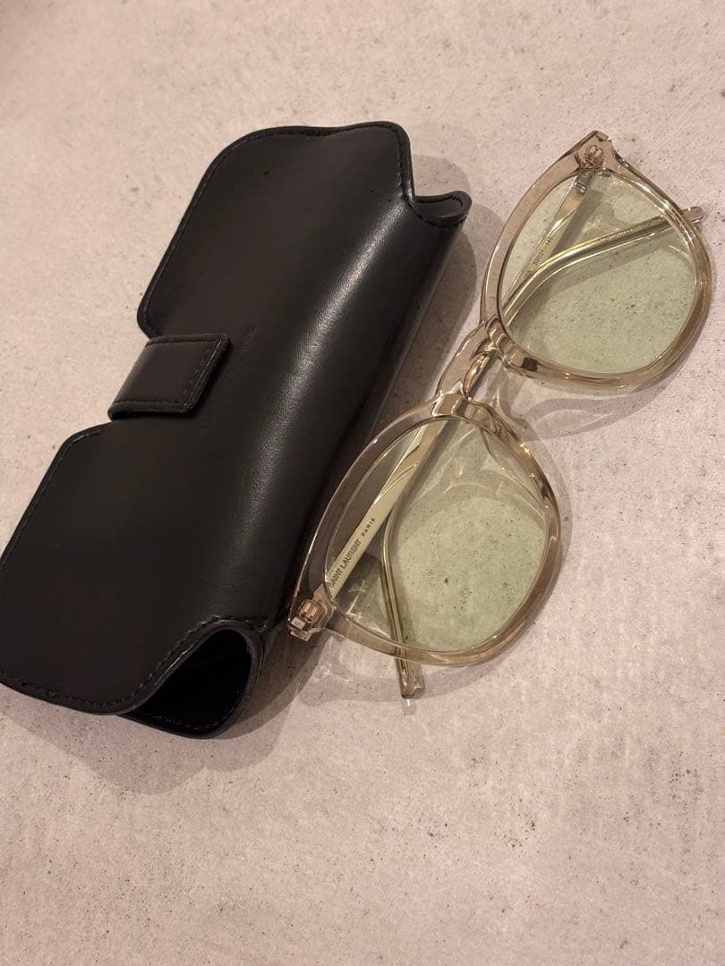 ⭐️早い者勝ち⭐️ SAINT LAURENT クリアサングラス カラーレンズ