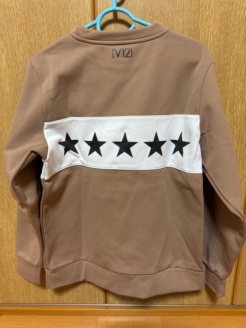 V12] ブラウン トレーナー Lサイズ