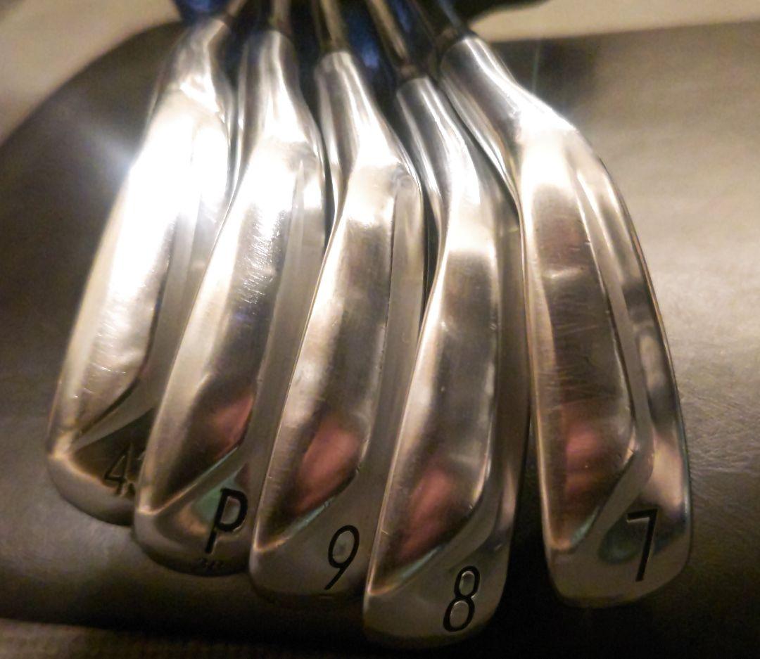 飛び系！タイトリスト アイアン T400 zelos7 S 43,P,9,8,7