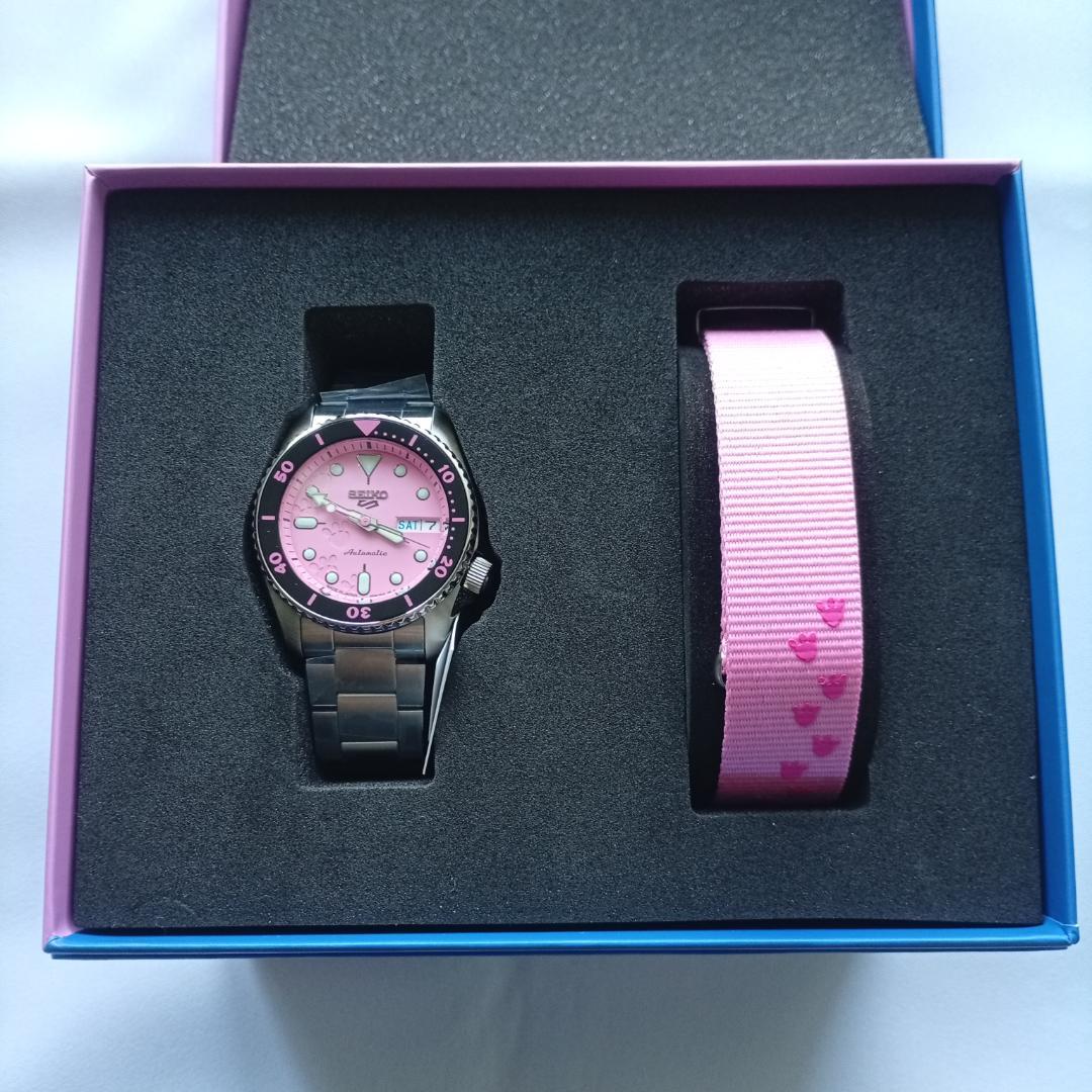 セイコー 5 スポーツ ピンクパンサーコラボレーション限定モデル