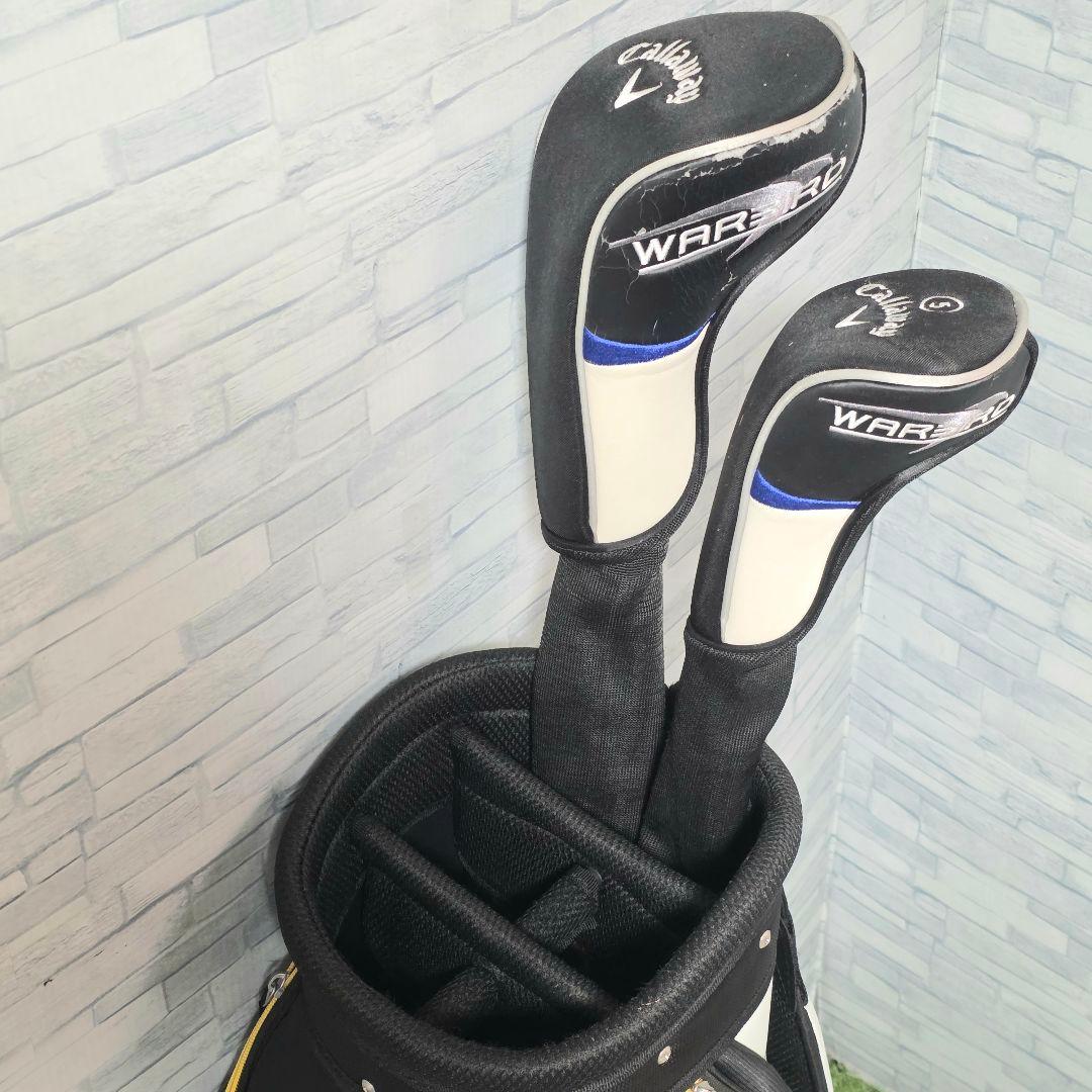 ゴルフクラブメンズセット キャロウェイ ウォーバード フルセット R 右
