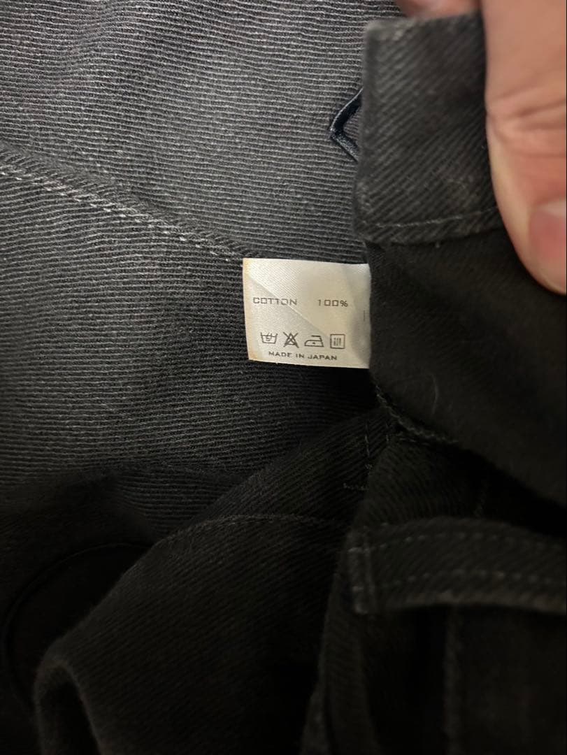 ナンバーナイン AW04 ワッペン パッチワーク デニム 3×30