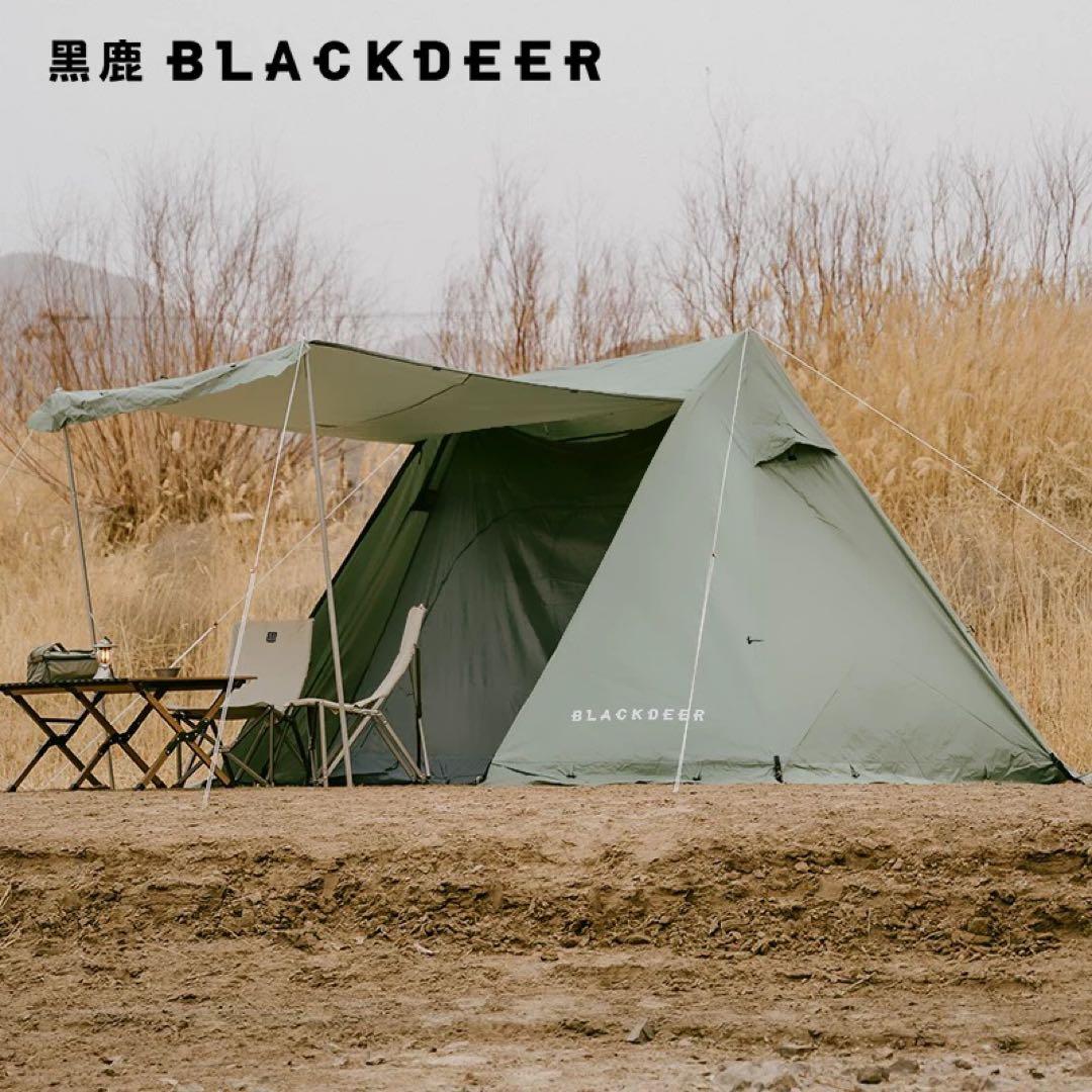 BLACKDEER シェルター 2-4 人用折りたたみポータブルテント