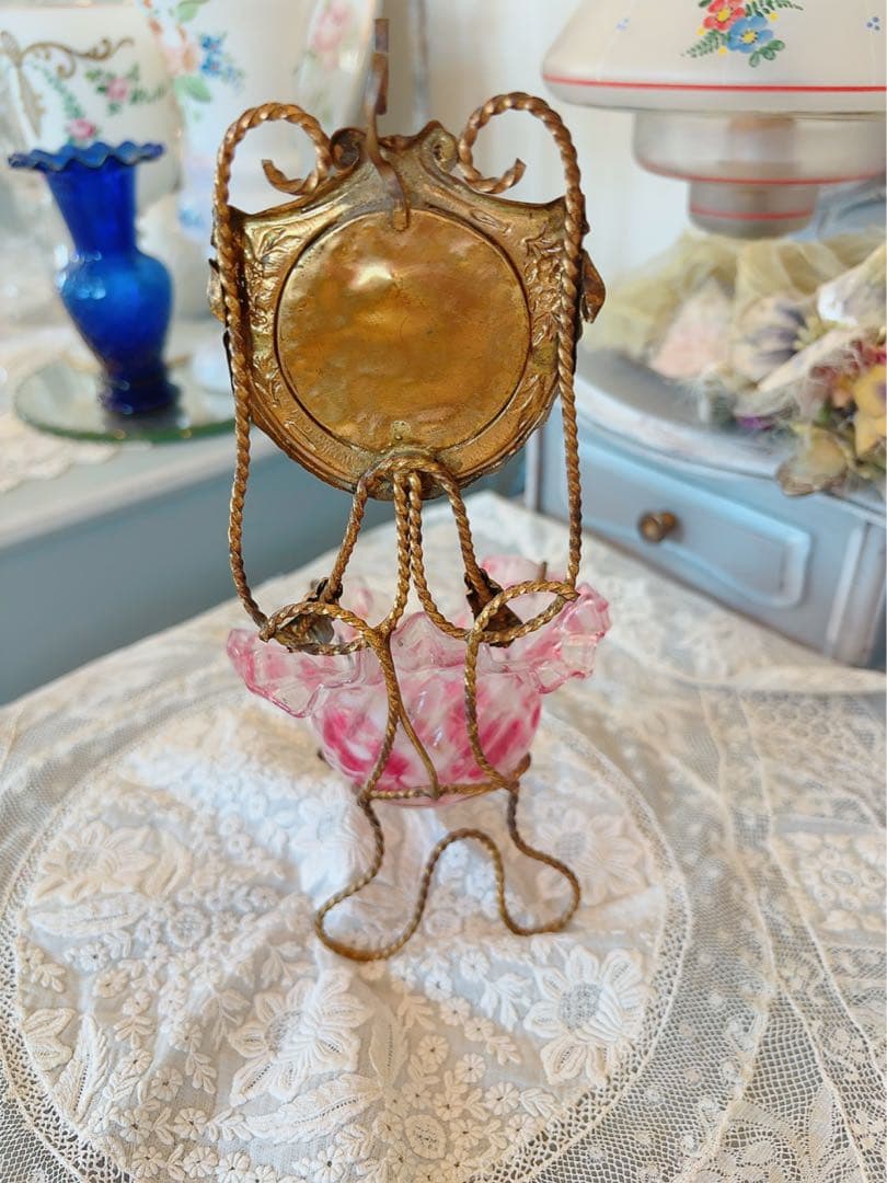 フランス 懐中時計ジュエリーホルダースタンド アンティーク