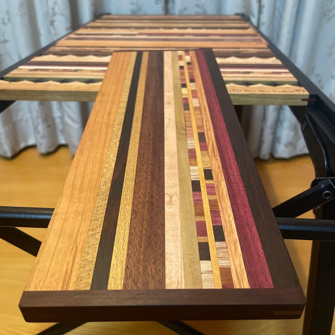 IGTテーブル 寄木天板 ハーフユニット ③