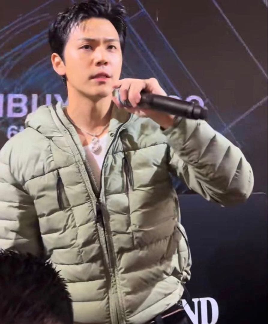 Stone  グリーンダウンジャケット Mサイズ