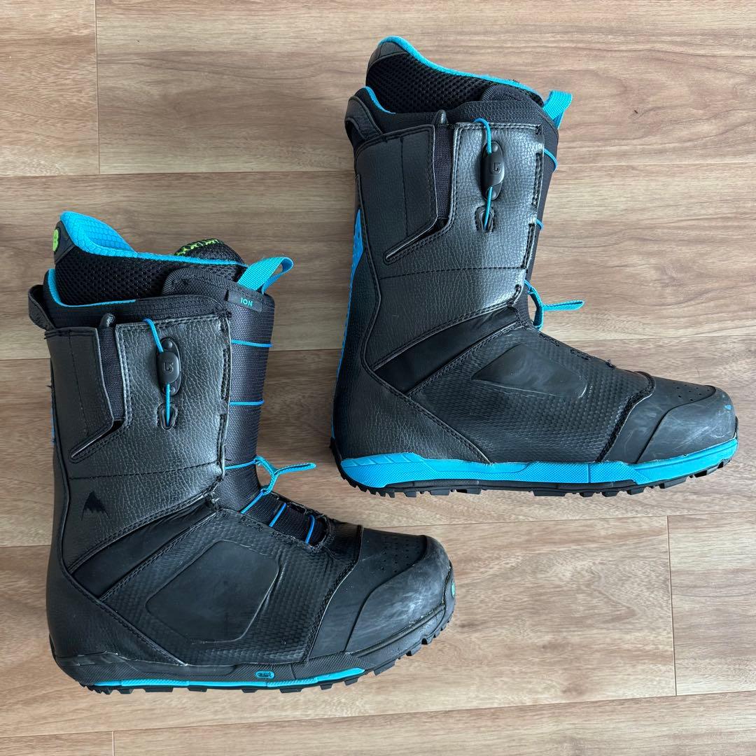 BURTON ION スノーボードブーツ 26.5cm 黒青 バートン アイオン