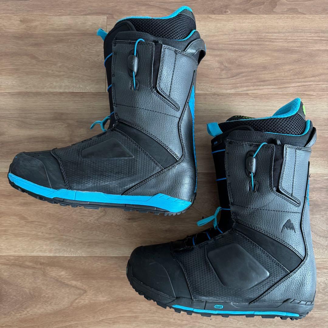 BURTON ION スノーボードブーツ 26.5cm 黒青 バートン アイオン