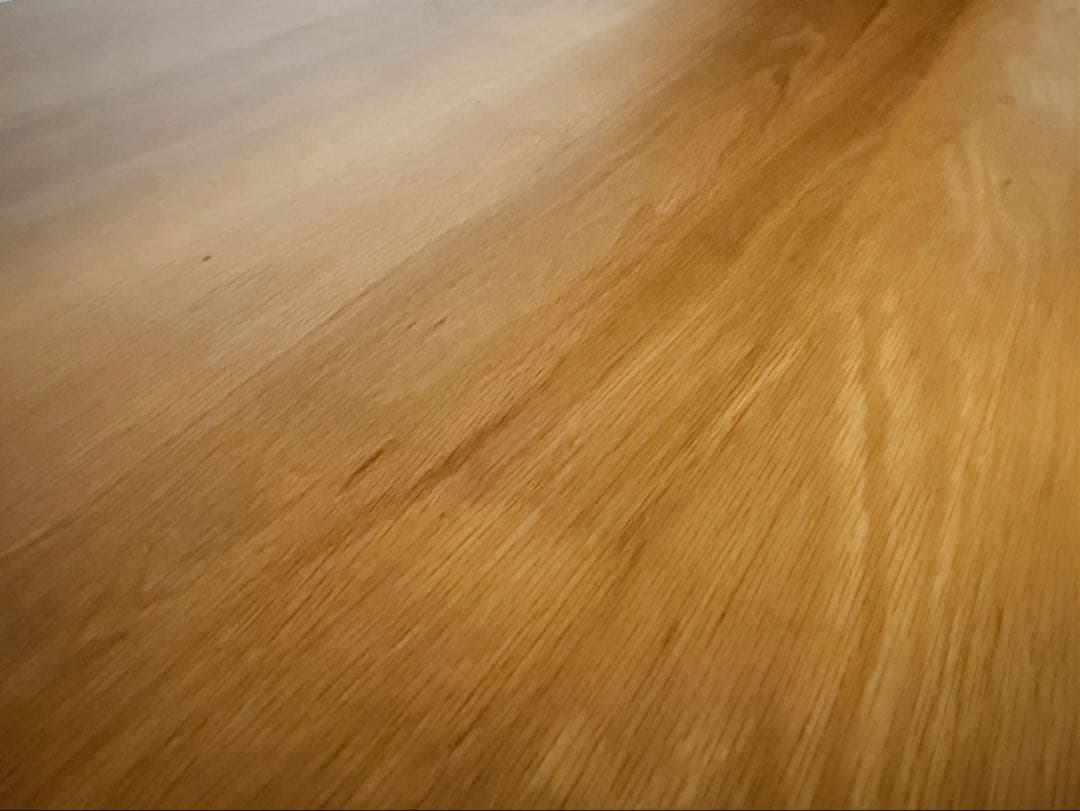 美品　toolbox デスク　完成品　ホワイトオーク　角パイプフレーム脚