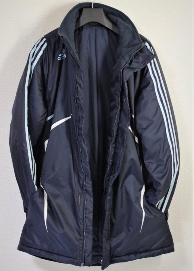 未使用 保管品 adidas レアル・マドリード sizeO ベンチコート