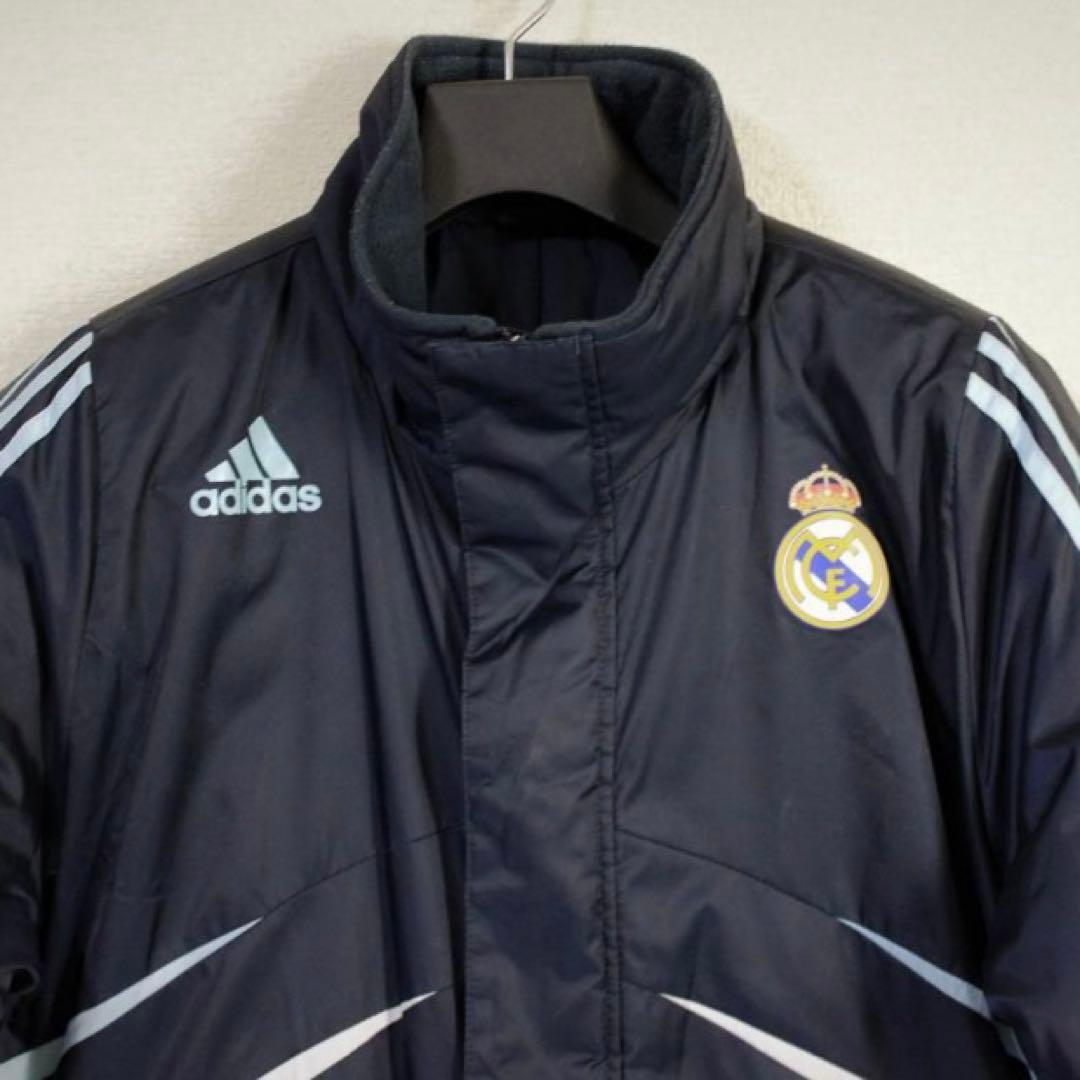 未使用 保管品 adidas レアル・マドリード sizeO ベンチコート