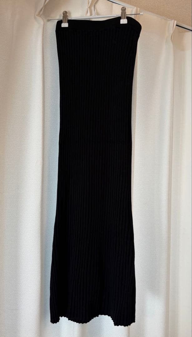 新品タグ付【Whim Gazette】ニットフィットスカート