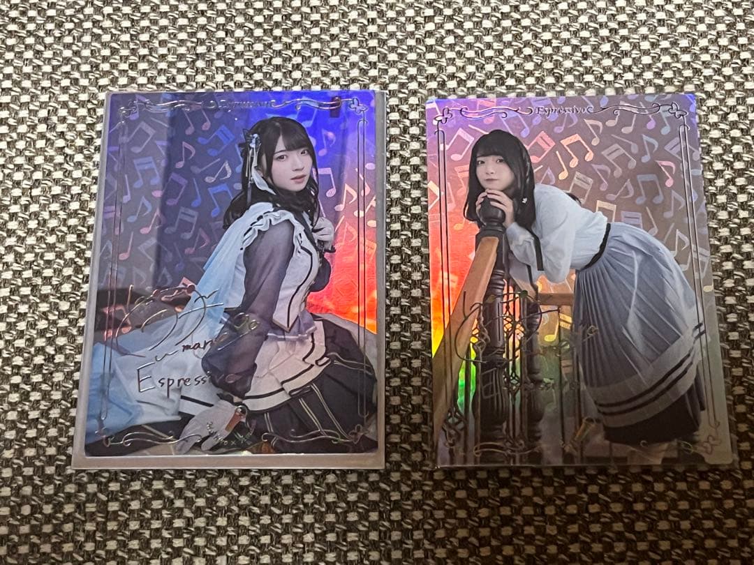 進藤あまね サインカード Morfonica Espressivo セット - タレント