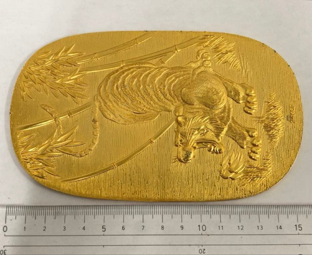 天正大判 天正開運招福大判 虎 レプリカ 24KGP - メルカリ