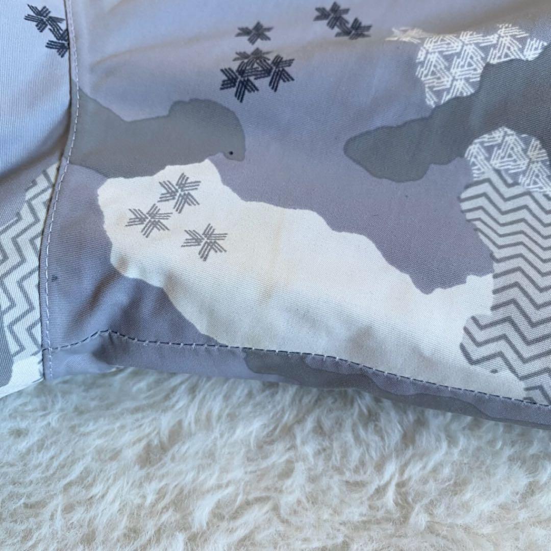 GOLDWIN スキーウェア　スノボ　ジャケット　カモフラ　総柄　迷彩　灰色　M