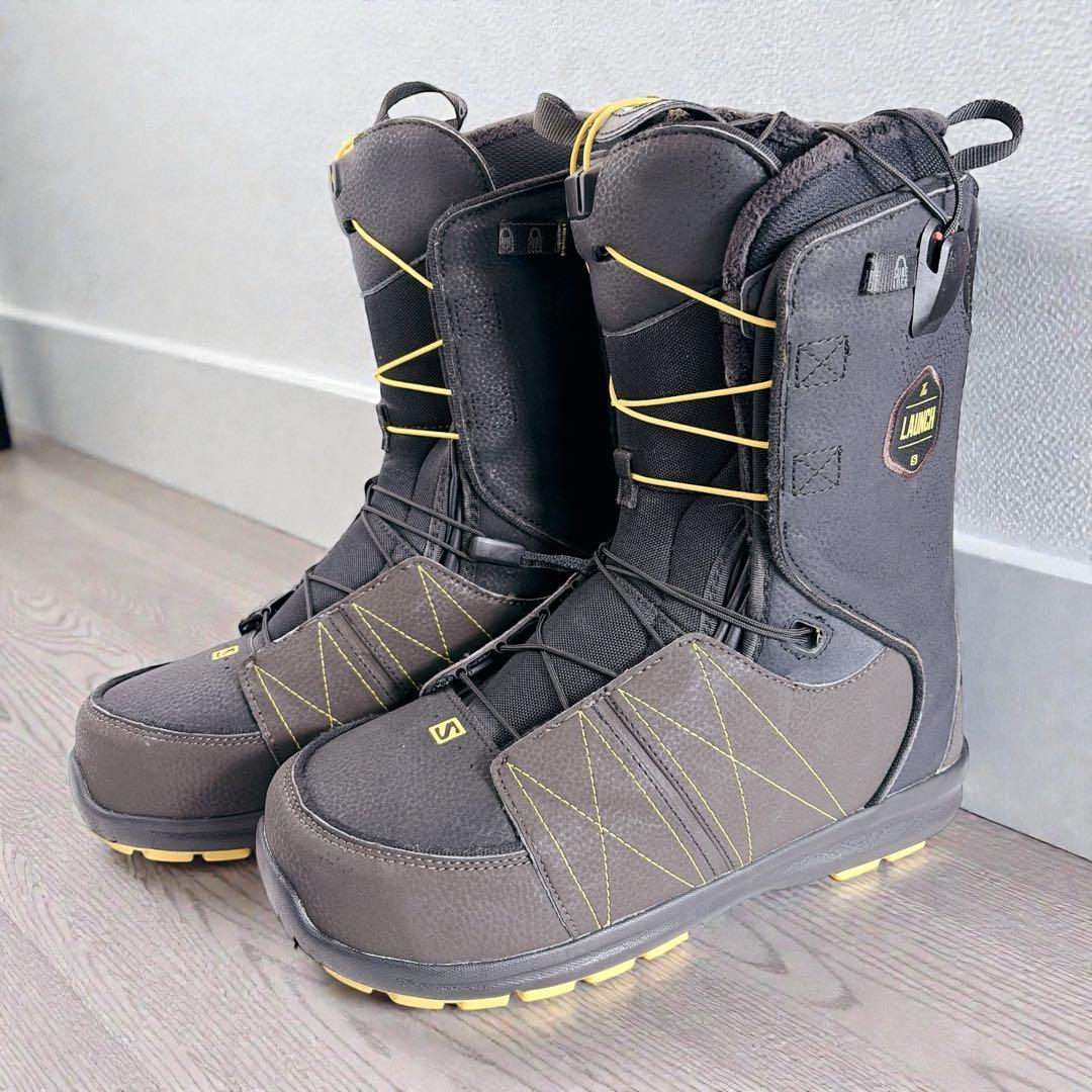 極美品　Salomon LAUNCH 27.5cm サロモン　スノーボードブーツ