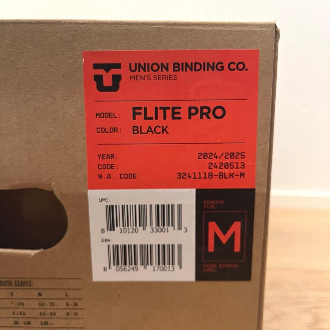 UNION FLITE PRO 24-25 ビンディング メンズ Mサイズ