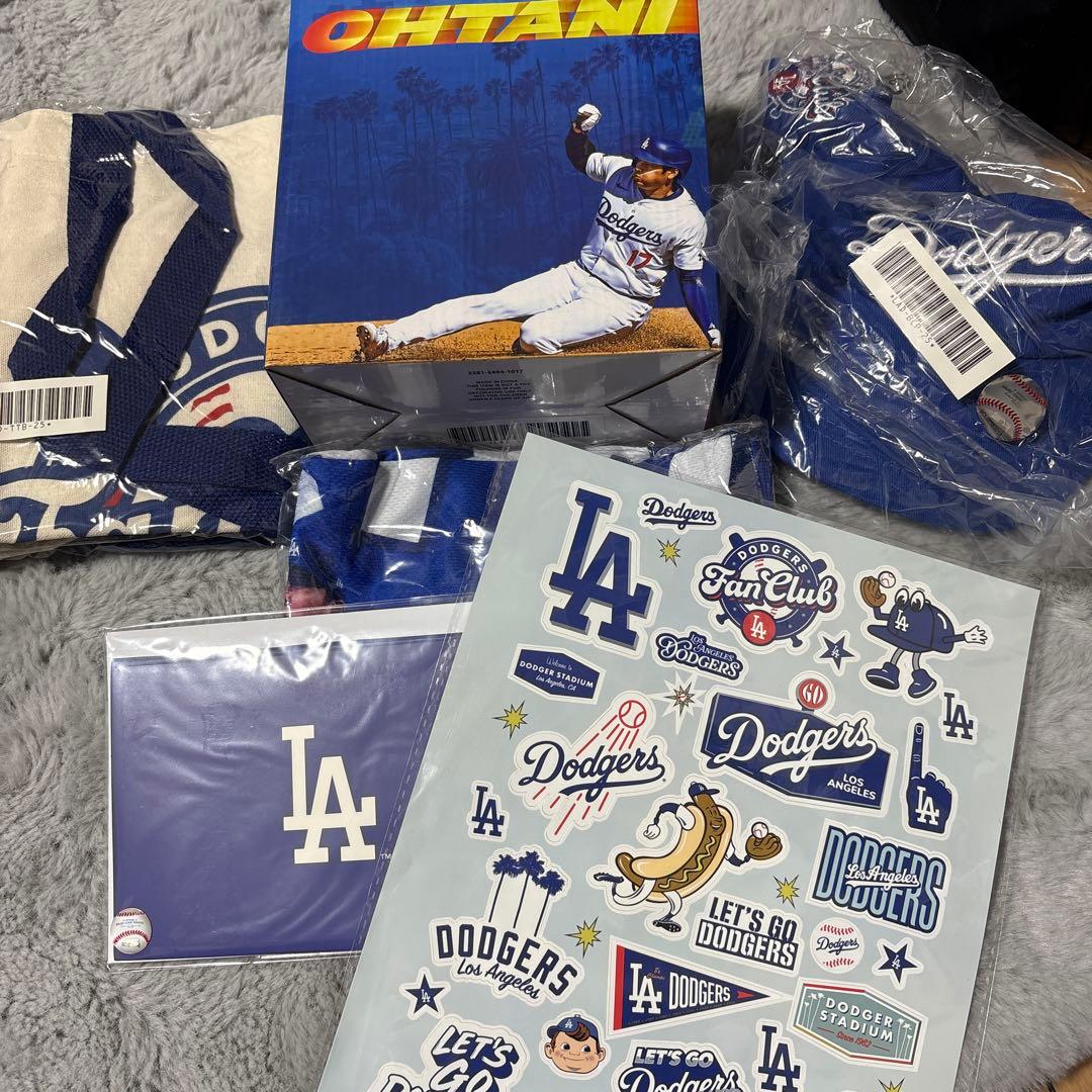 大谷翔平 ドジャース ファンクラブグッズセット dodgers