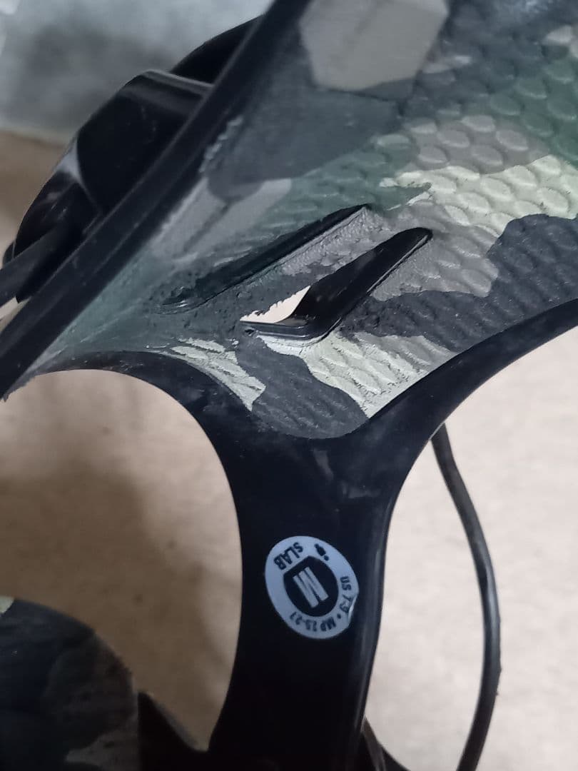 SP スノーボードビンディング カモフラージュ