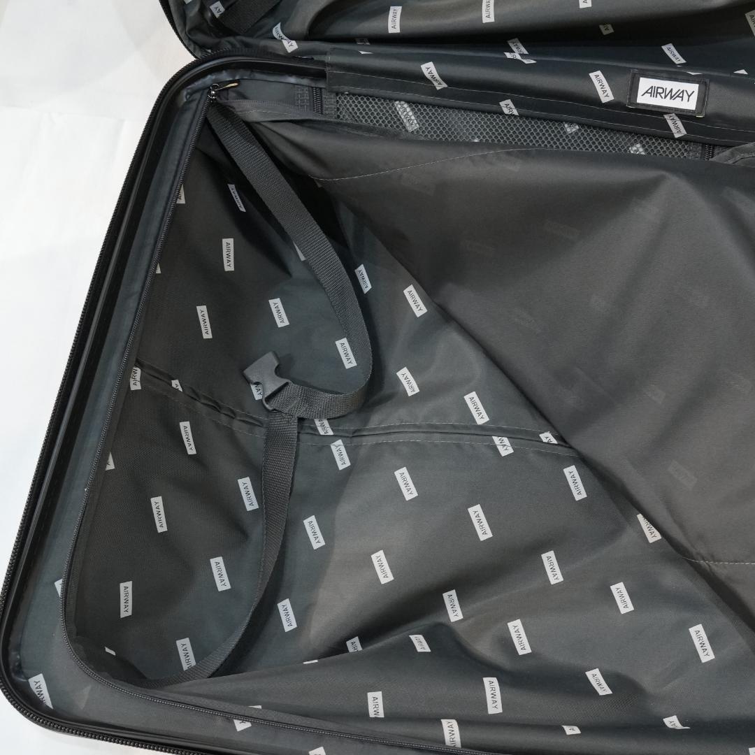 【新品未使用】AIRWAYスーツケース Lサイズ拡張機能付きAW-0821-74