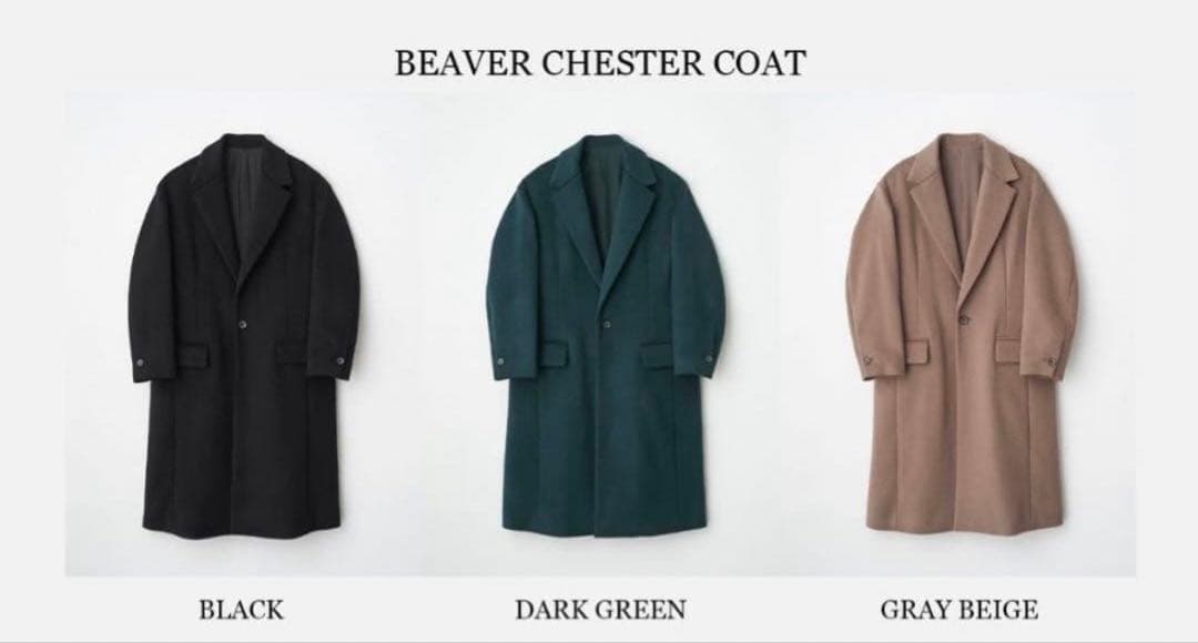 ABYTS】BEAVER CHESTER COAT - メルカリ