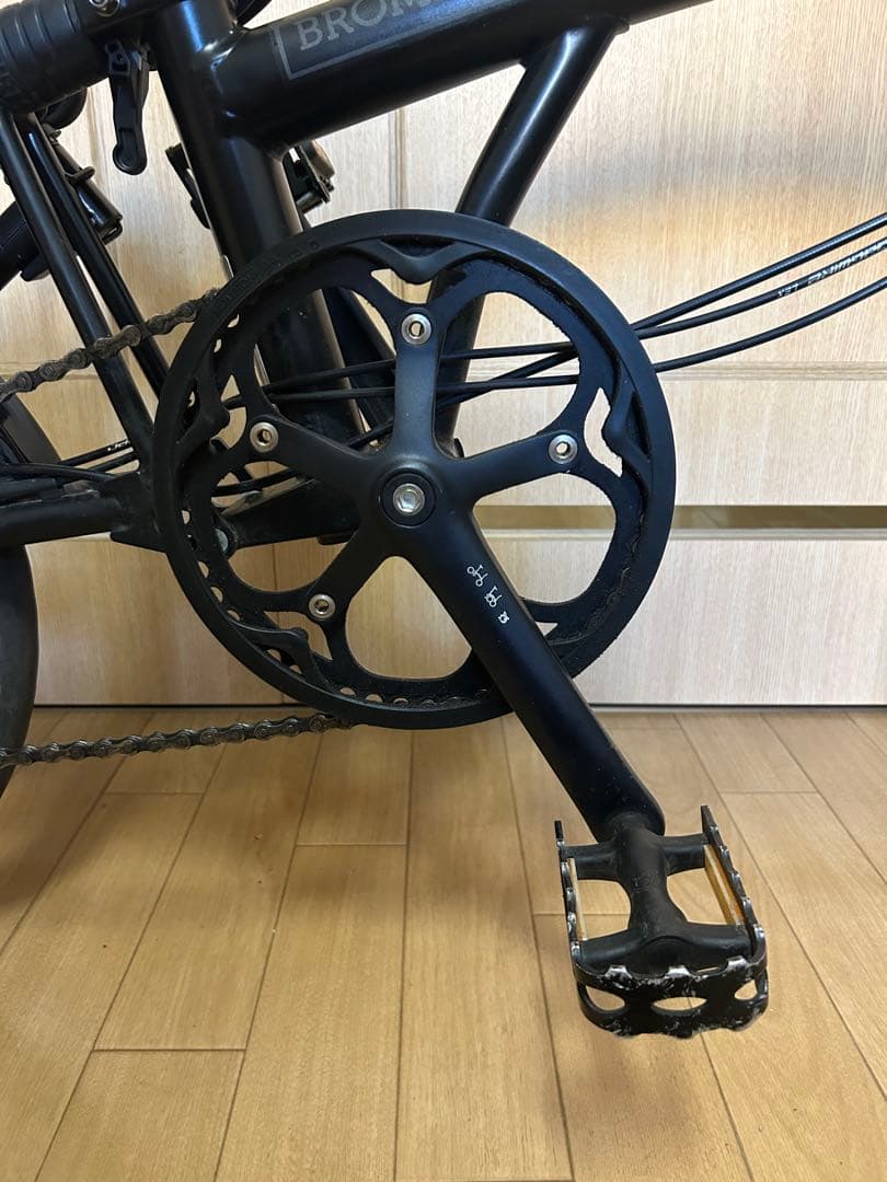 n*7様 ブロンプトン ブラックエディション S6L brompton