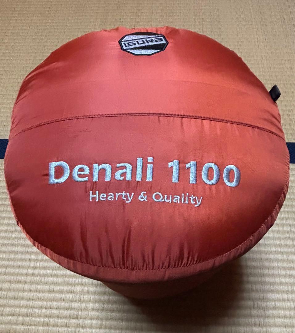 イスカ ISUKA デナリ 1100 厳冬期用 ダウンシュラフ 寝袋