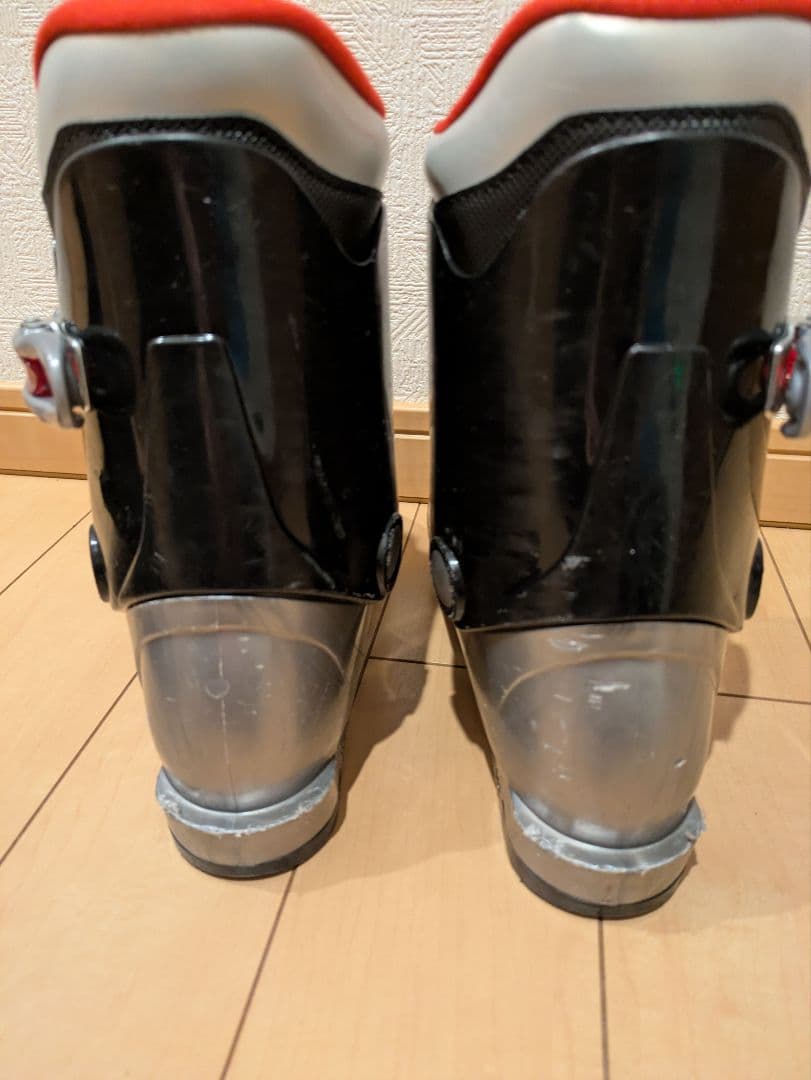 キッズ スキー 調節可能ポール ブーツ ケースセット