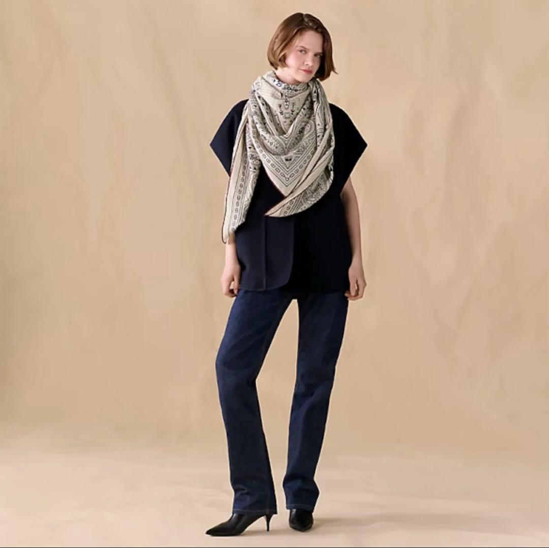 2025AW 完売品HERMES シュヴァルドゥクール　白黒 野村大輔 カシシル