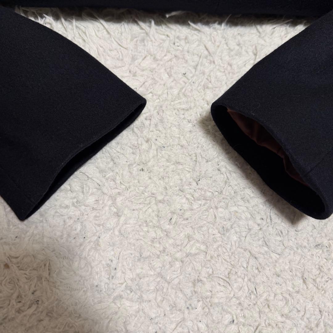 現行タグ極美品Lサイズ　ポールスミス　チェスターコート　キルティング　レザータグ