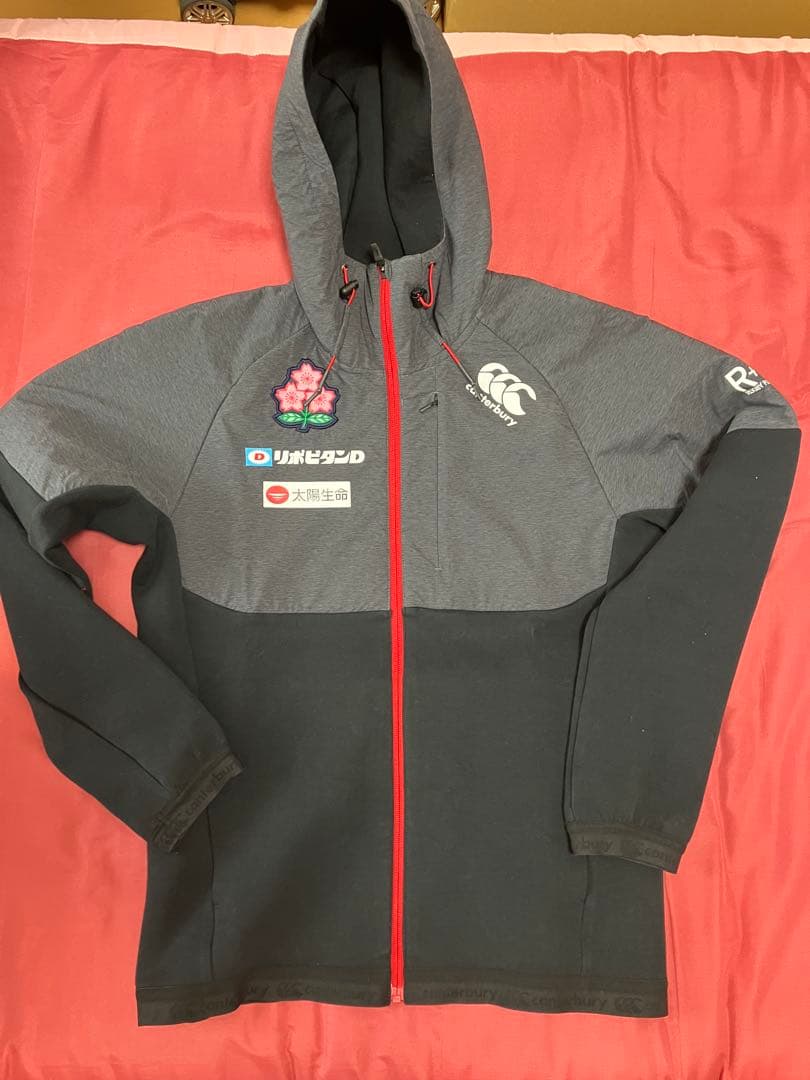 Canterbury ウォームアップウェア フード付き