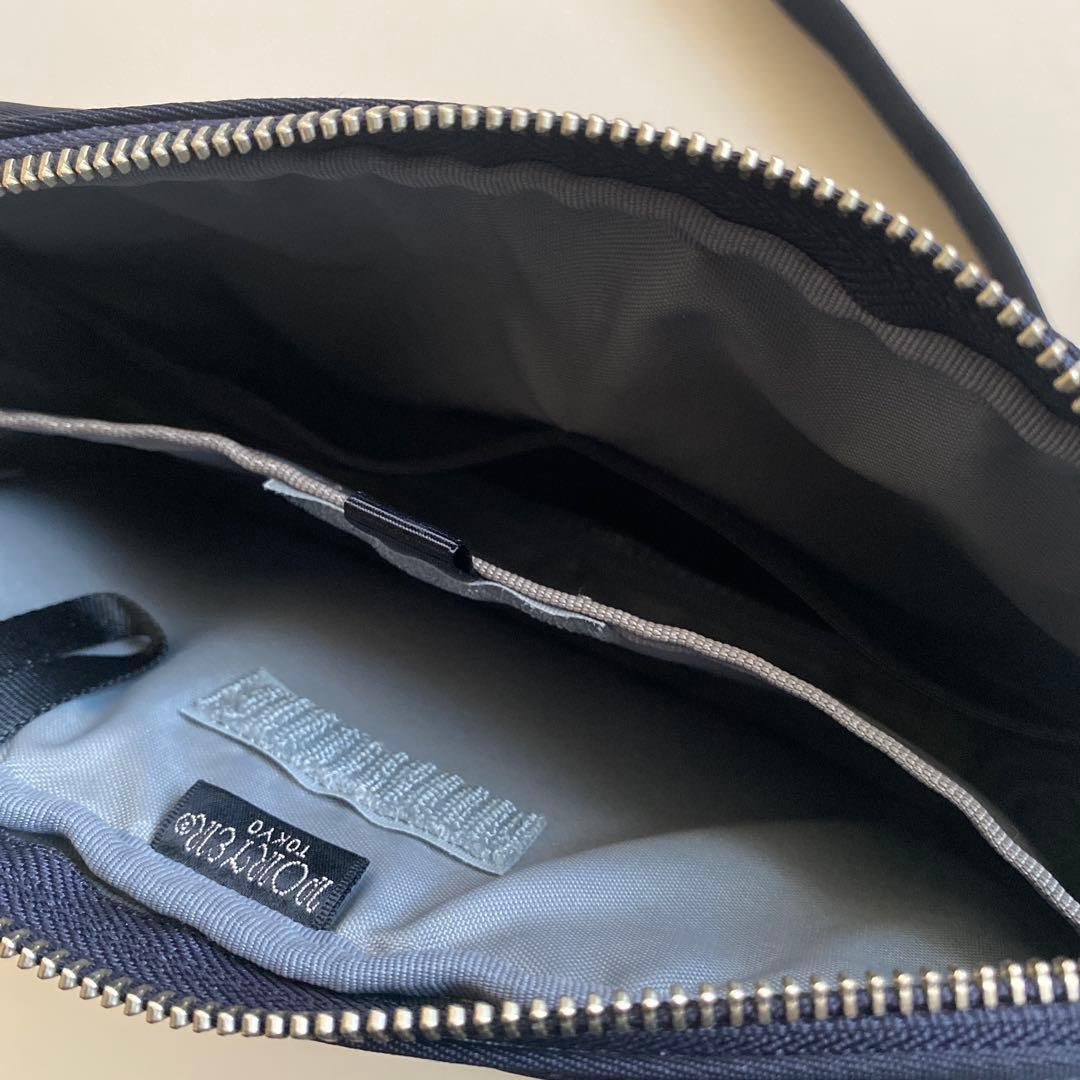 PORTER ネイビー ショルダーバッグ　ポシェット