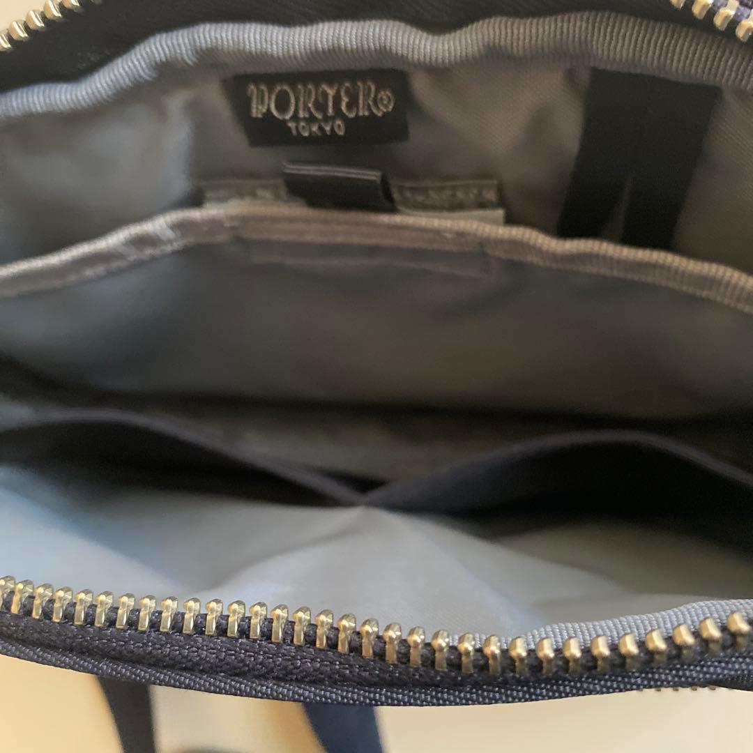 PORTER ネイビー ショルダーバッグ　ポシェット