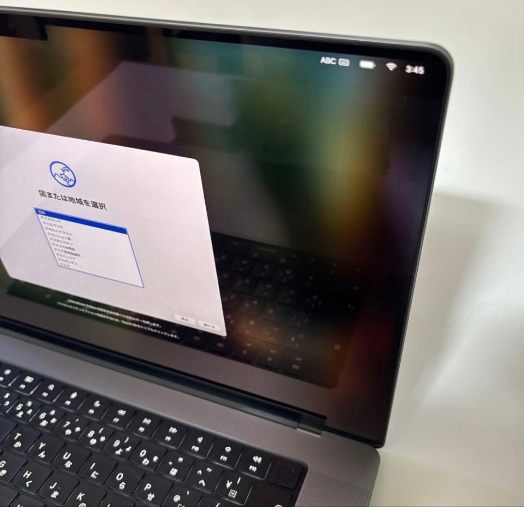 【美品】MacBook Pro M1pro 16GB/1TB 16インチ