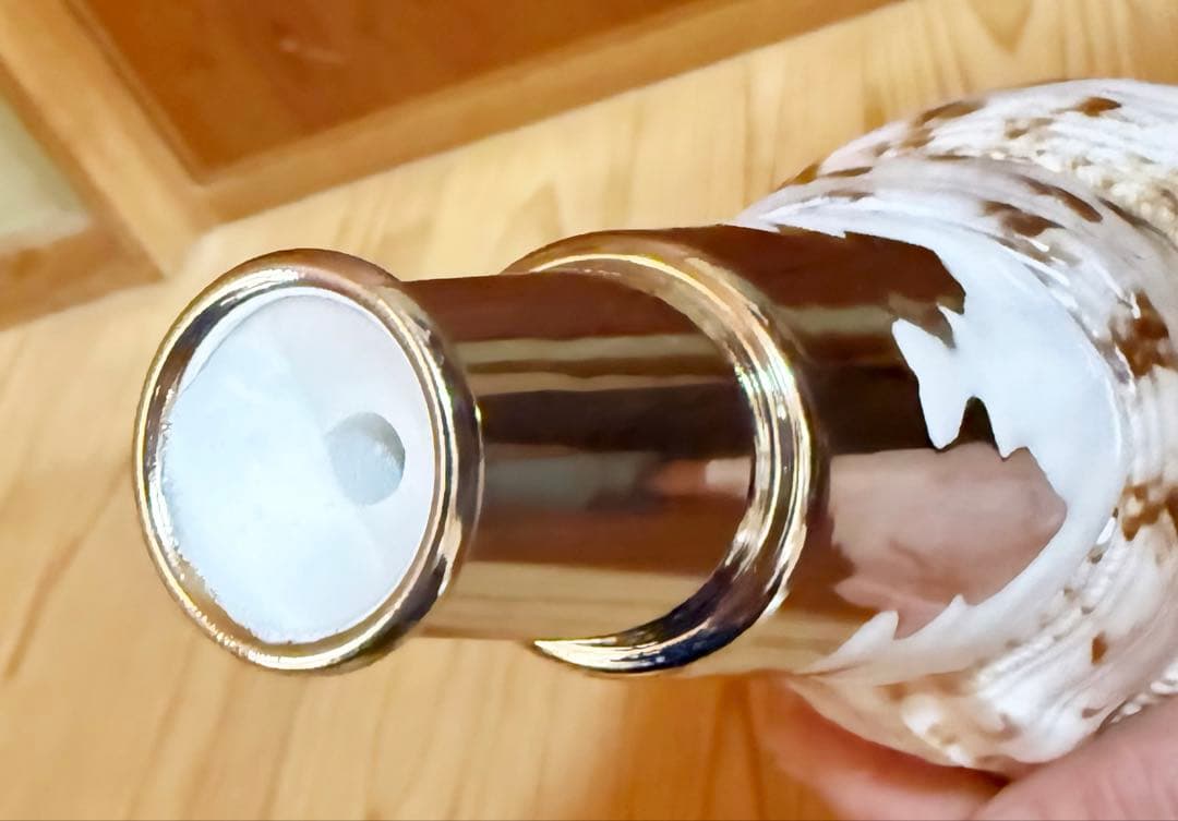 クリスマスセール❗️修験道法螺貝34㎝　山伏　熊よけ　魔除け❣️ホラガイ　ほら貝