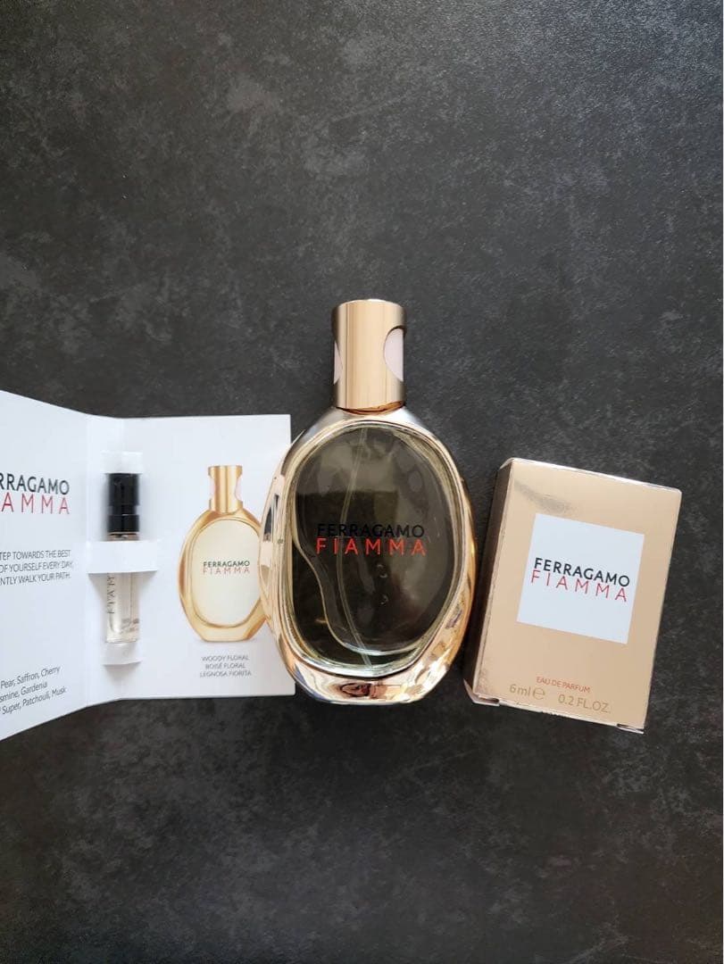Ferragamo Fiamma オードパルファム 55ml 3点セット