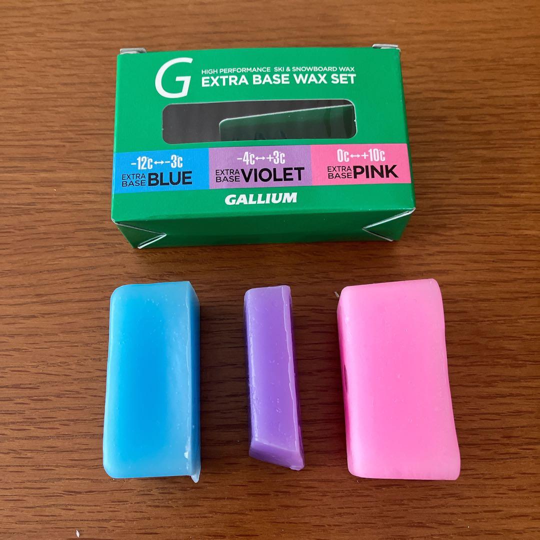 【美品】GALLIUM トライアルワクシングセット　アイロン　ブラシ　ワックス