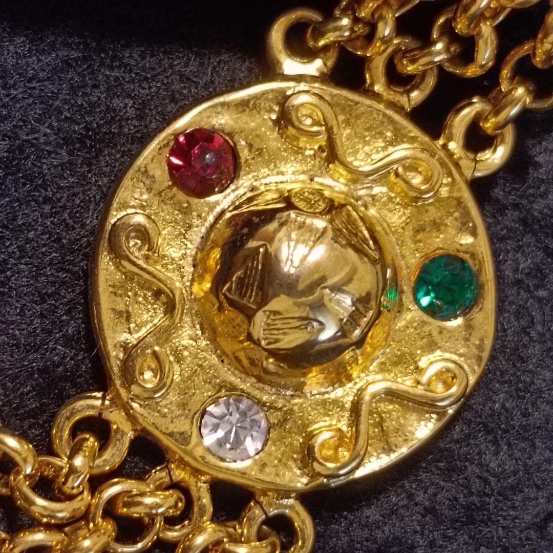 セリーヌ　ブレスレット　ゴールド　ボール　スター　巾着付き